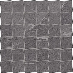 Ergon Stone Talk Mosaico Dado Martellata Dark Naturale 30x30 / Эргон Стоун Тальк Мосаико Дадо
 Мартеллата Дарк Натуралье 30x30 